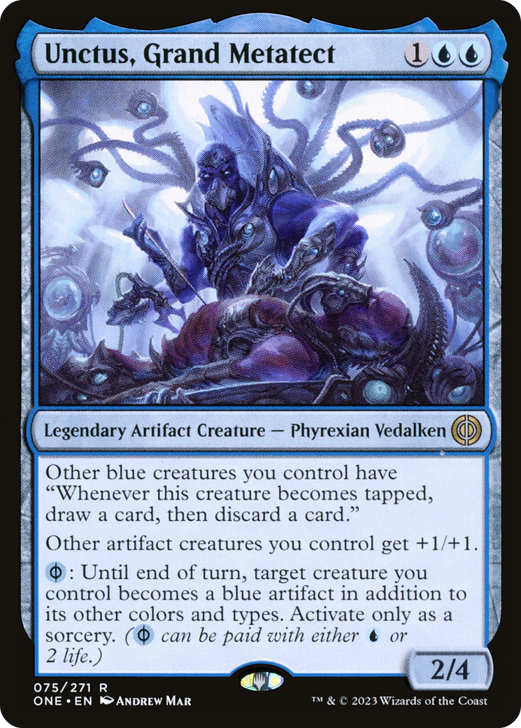 Image of Unctus, Grand Metatect [Phyrexia: All Will Be One]