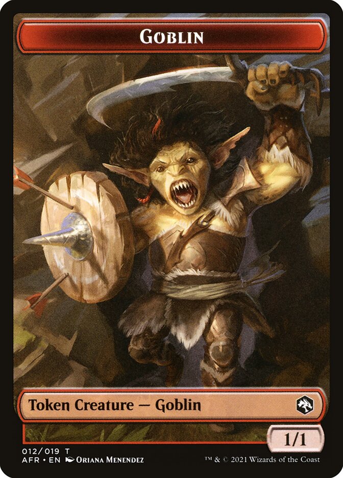 Image of Lost Mine of Phandelver // Goblin Double-Sided Token [Dungeons & Dragons: Adventures in the Forgotten Realms Tokens]
