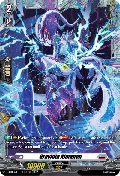 Image of Gravidia Almanon (FR) (D-BT07/FR18EN) [Raging Flames Against Emerald Storm]