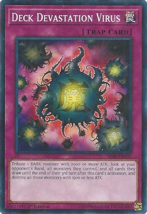Image of Deck Devastation Virus [SR06-EN032] Common