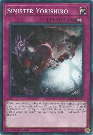 Image of Sinister Yorishiro [SR06-EN040] Common