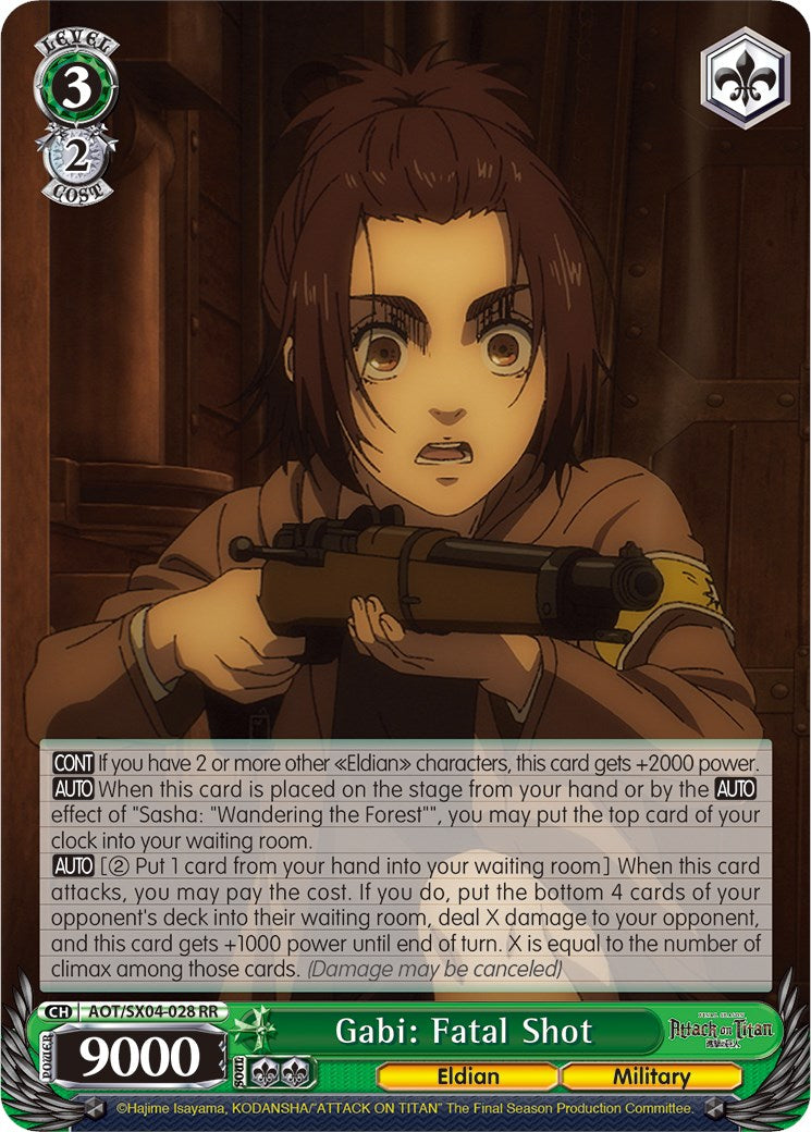 Image of Gabi: Fatal Shot [Attack On Titan: Final Season]