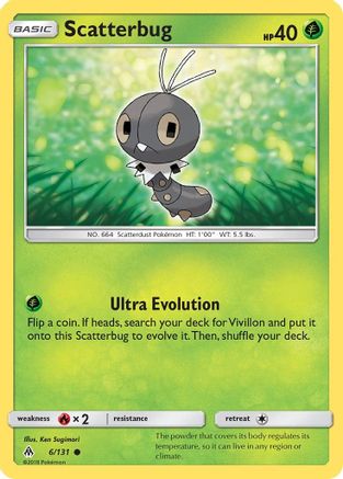 Image of Scatterbug (6/131) [Sun & Moon: Forbidden Light]