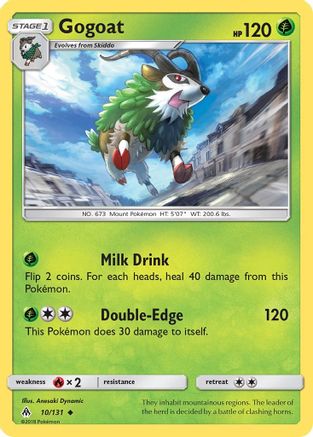 Image of Gogoat (10/131) [Sun & Moon: Forbidden Light]