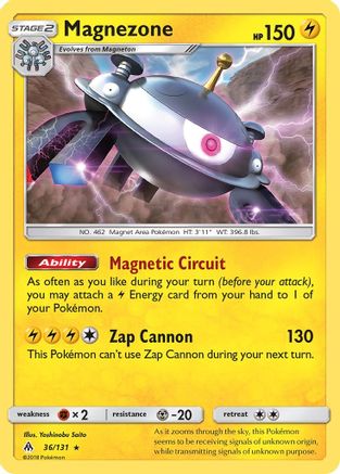 Image of Magnezone (36/131) [Sun & Moon: Forbidden Light]
