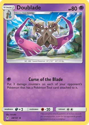 Image of Doublade (48/131) [Sun & Moon: Forbidden Light]