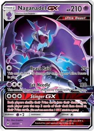 Image of Naganadel GX (56/131) [Sun & Moon: Forbidden Light]