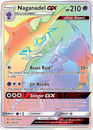 Image of Naganadel GX (134/131) [Sun & Moon: Forbidden Light]