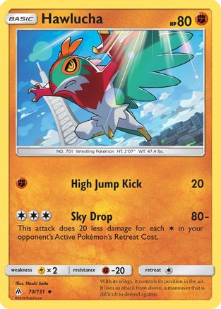 Image of Hawlucha (70/131) [Sun & Moon: Forbidden Light]