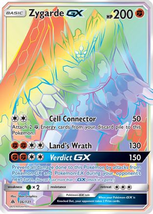 Image of Zygarde GX (136/131) [Sun & Moon: Forbidden Light]
