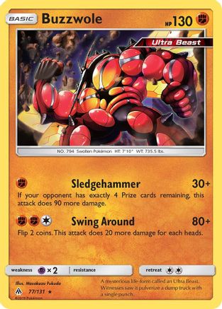 Image of Buzzwole (77/131) [Sun & Moon: Forbidden Light]