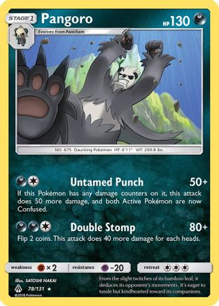 Image of Pangoro (78/131) [Sun & Moon: Forbidden Light]