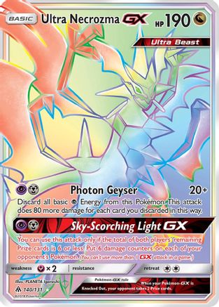 Image of Ultra Necrozma GX (140/131) [Sun & Moon: Forbidden Light]