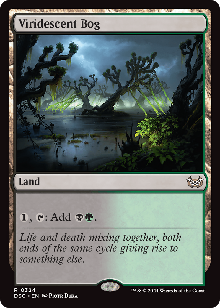 Image of Viridescent Bog [Duskmourn: House of Horror Commander]