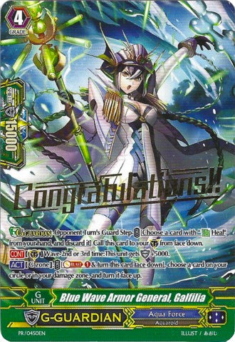 Image of Blue Wave Armor General, Galfilia (PR/0450EN) [Promo Cards]