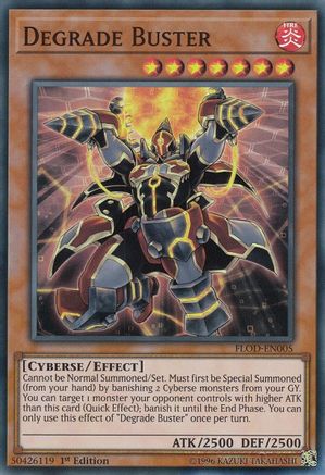 Image of Degrade Buster [FLOD-EN005] Super Rare