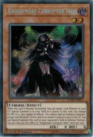 Image of Knightmare Corruptor Iblee [FLOD-EN017] Secret Rare