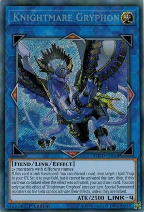 Image of Knightmare Gryphon [FLOD-EN048] Secret Rare