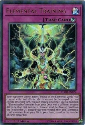 Image of Elemental Training [FLOD-EN074] Ultra Rare