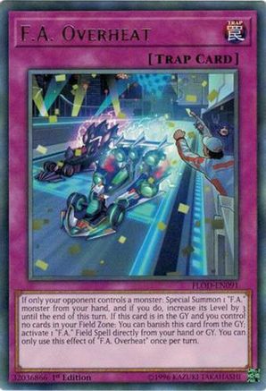 Image of F.A. Overheat [FLOD-EN091] Rare
