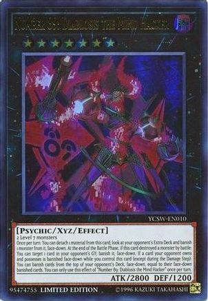 Image of Number 89: Diablosis the Mind Hacker [YCSW-EN010] Ultra Rare