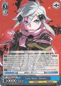 Image of Last Shot, Sinon (SAO/SE23-E24 R) [Sword Art Online II]