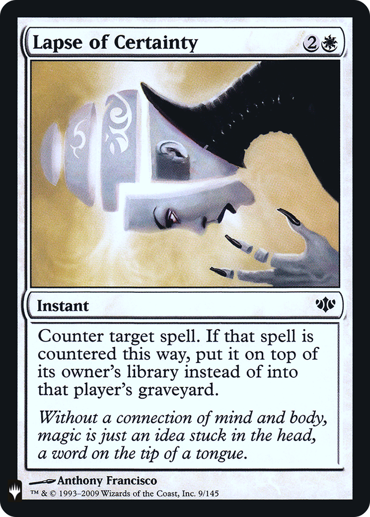 Image of Lapse of Certainty [Mystery Booster]