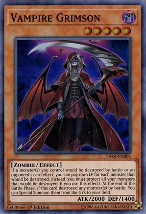 Image of Vampire Grimson [DASA-EN004] Super Rare