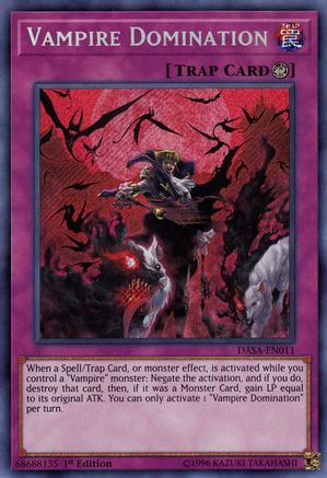 Image of Vampire Domination [DASA-EN011] Secret Rare