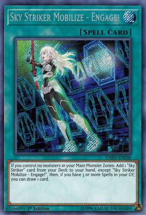 Image of Sky Striker Mobilize - Engage! [DASA-EN030] Secret Rare