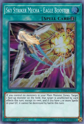 Image of Sky Striker Mecha - Eagle Booster [DASA-EN035] Super Rare