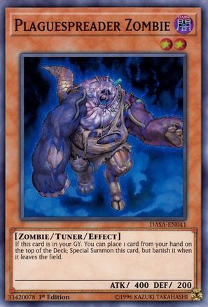 Image of Plaguespreader Zombie [DASA-EN041] Super Rare