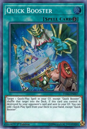 Image of Quick Booster [DASA-EN057] Super Rare