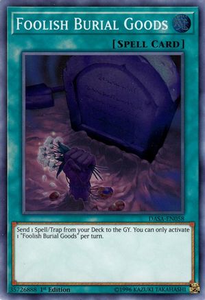 Image of Foolish Burial Goods [DASA-EN058] Super Rare