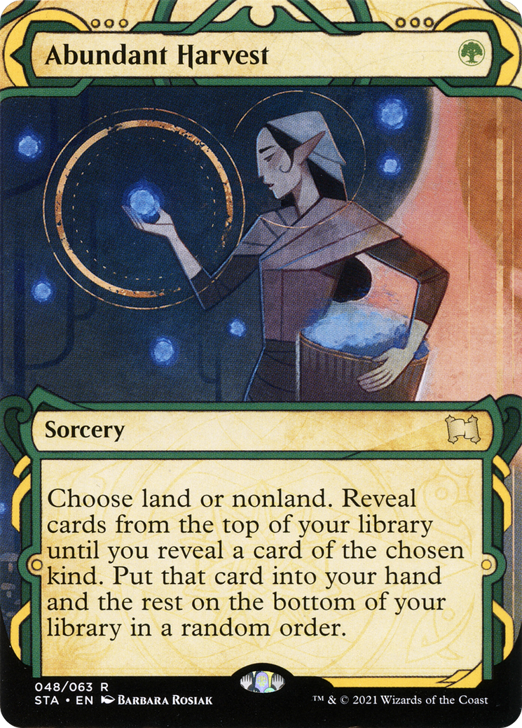 Image of Abundant Harvest [Strixhaven: School of Mages Mystical Archive]