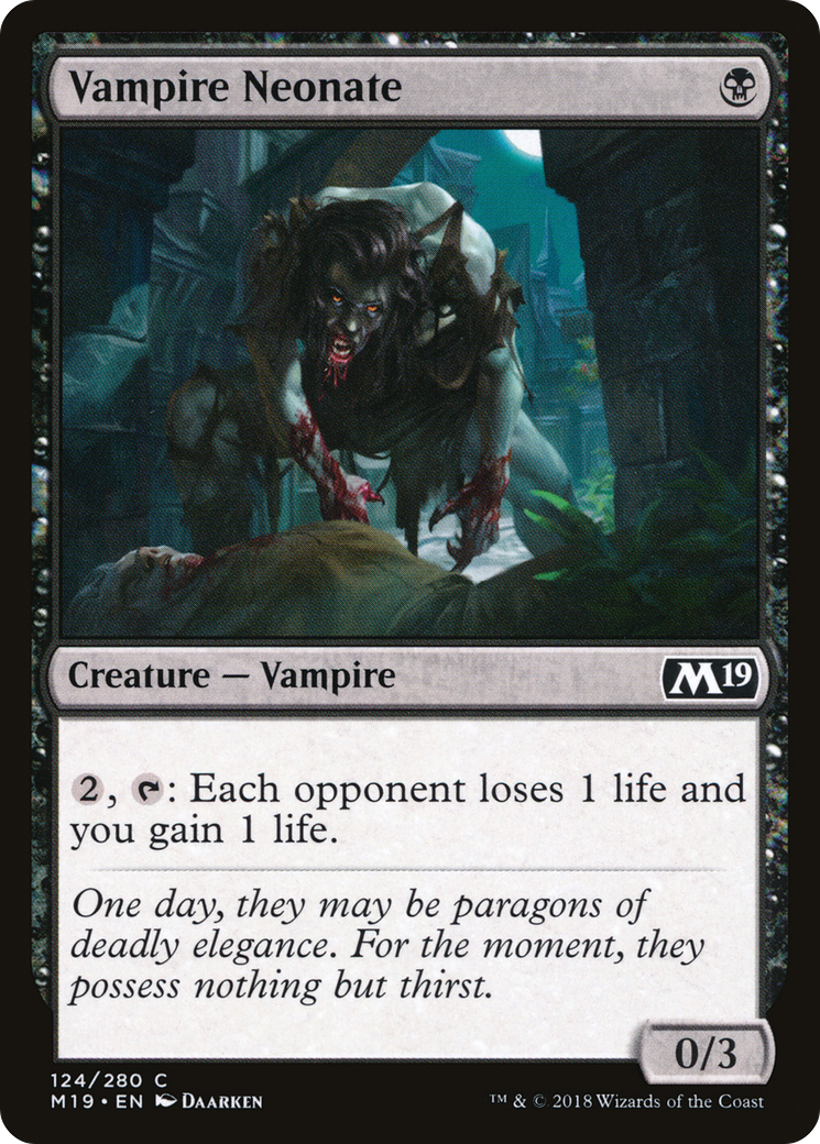 Image of Vampire Neonate [Core Set 2019]