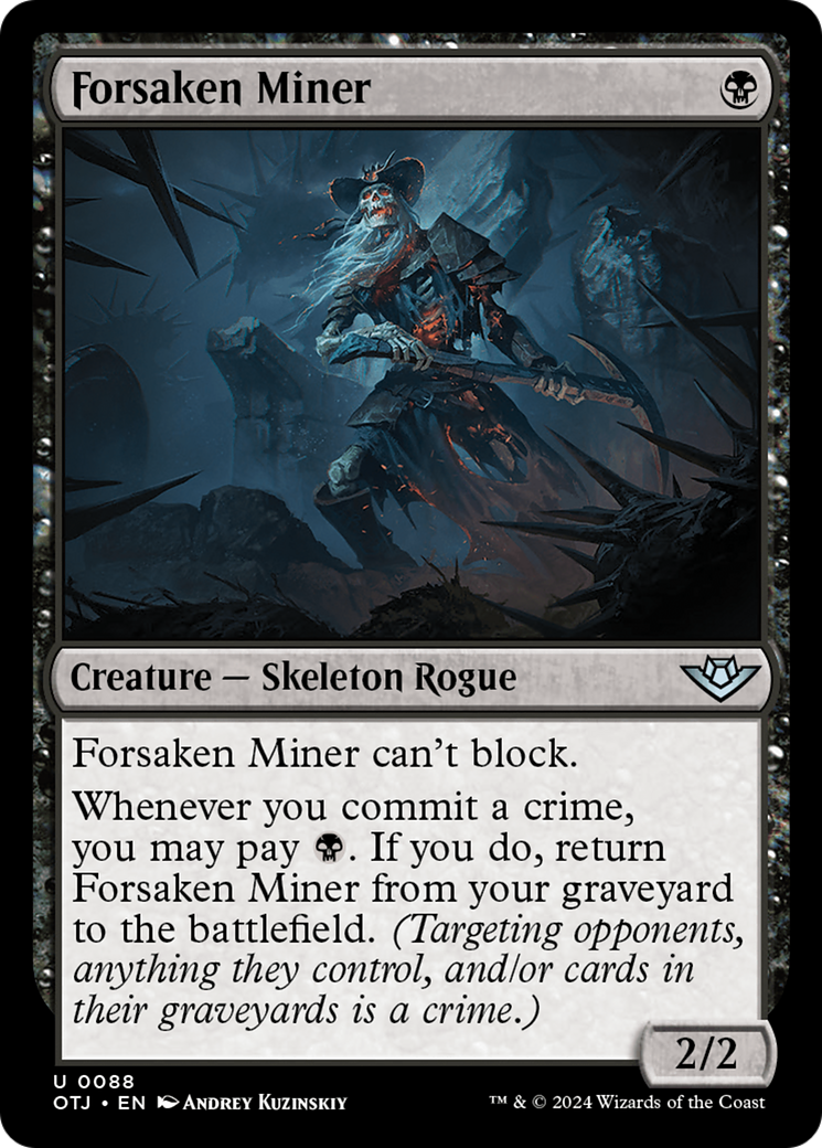 Image of Forsaken Miner [Outlaws of Thunder Junction]
