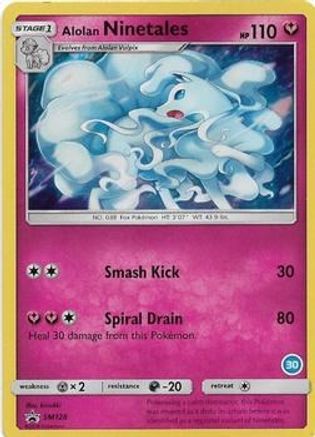 Image of Alolan Ninetales (SM128) (Deck Exclusive #30) [Sun & Moon: Trainer Kit - Alolan Ninetales]