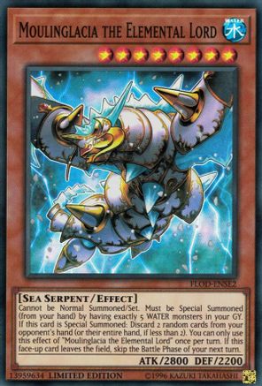 Image of Moulinglacia the Elemental Lord [FLOD-ENSE2] Super Rare