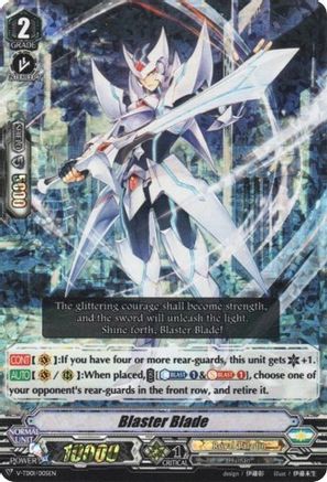 Blaster Blade (Alternate Art RRR Foil) (V-TD01: AICHI SENDOU)