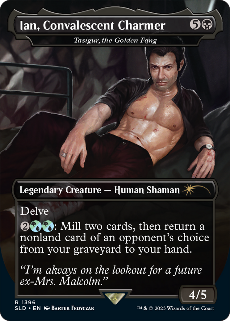 Image of Ian, Convalescent Charmer - Tasigur, the Golden Fang [Secret Lair Drop Series]