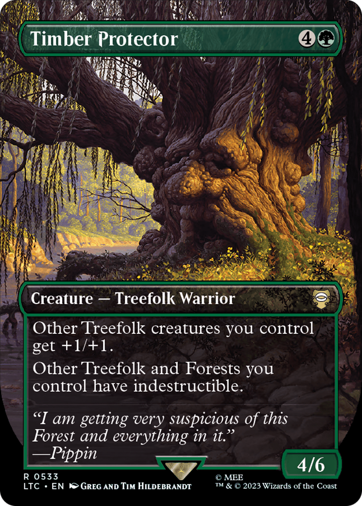 Image of Timber Protector (Borderless) [The Lord of the Rings: Tales of Middle-Earth Commander]