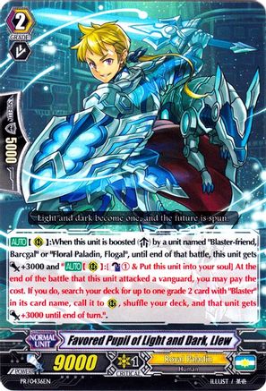 Image of Favored Pupil of Light and Dark, Llew (PROMO CARDS)
