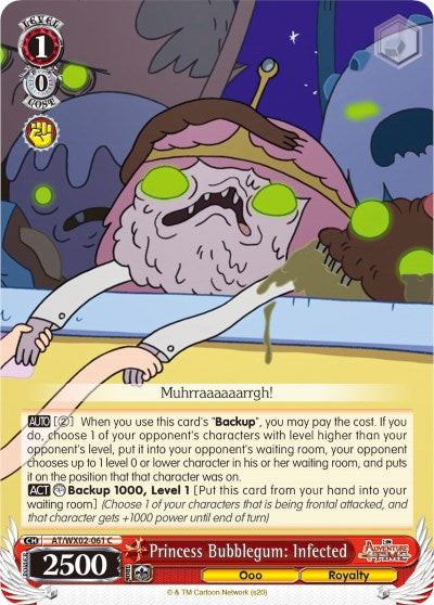 Image of Princess Bubblegum: Infected (AT/WX02-061 C) [Adventure Time]