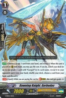 Image of Dawning Knight, Gorboduc (G-SD02/011EN) [G-Start Deck 2: Knight of the Sun]