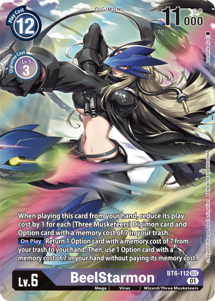 Image of BeelStarmon [BT6-112] (Alternate Art) [Double Diamond]