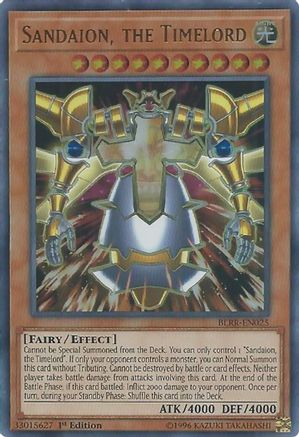 Image of Sandaion, the Timelord [BLRR-EN025] Ultra Rare