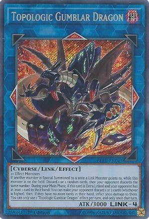 Image of Topologic Gumblar Dragon [BLRR-EN043] Secret Rare