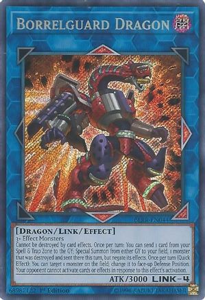 Image of Borrelguard Dragon [BLRR-EN044] Secret Rare