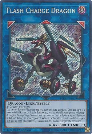 Image of Flash Charge Dragon [BLRR-EN045] Secret Rare